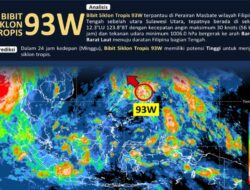 Waspada Hujan Lebat Hingga Sejumlah Area