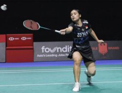 Gregoria Mariska Tunjung Merasa Nyaman Pada Usir Beiwen Zhang Hingga Singapore Open 2024