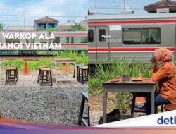 Hits! Hingga 5 Tempat Ini Bisa Ngopi Bonus Pemandangan Kereta Api