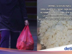 Ketahanan Pangan, Wanita Ini Rela Makan Nasi dan Ayam Basi