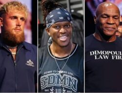 KSI dan Dillon Danis Pajang Foto Mike Tyson Pakai Bangku Roda, Jake Paul: Menyesatkan!