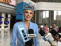 Kunjungi MNC Media, Miss World Krystyna Pyszkova Merasa Terhormat