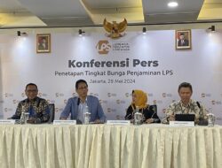 LPS Konsisten Suku Bunga Penjaminan Tetap 4,25% hingga September 2024