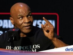 Mike Tyson Dapat Perawatan Medis Medis Darurat Di Pesawat, Disebut Kena ‘Sakit Maag’