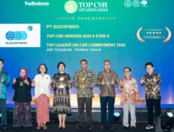 Tegaskan Implementasi CSR Berkelanjutan, Sucofindo Raih 2 Apresiasi