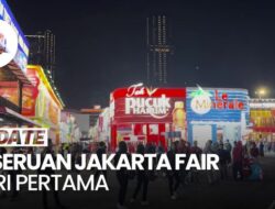 Keseruan Hari Pertama Jakarta Fair 2024