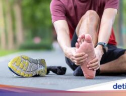 Habis Berlarilah, Telapak Kaki Terasa Nyeri? Waspadai Plantar Fasciitis