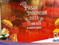Begini Ramainya Pasar Indonesia Di Den Haag Belanda