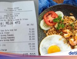 5 Bon Tagihan Makan Ini Bikin Kontroversial Lantaran Harga Makanannya