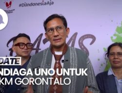 Kala Sandiaga Uno Apresiasi Dan Menengah Gorontalo