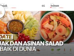 Rujak dan Asinan Karena Itu Salad Terbaik Sedunia Versi Taste Atlas