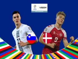 Akankah Slovenia Patahkan Dominasi Denmark? Nonton Live Penyiaran Langsung Euro 2024 Hingga Vision+