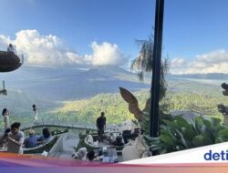 Akasa Specialty Coffee, Tempat Ngopi Di Atas Awan Di View Gunung Batur