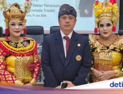 Anugerah Gelar Doktor Bidang Wisata Internasional Indonesia