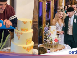 Romantis! Seorang Baker Bikin Kue Spesial Sebagai Pernikahannya Sendiri