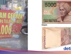 Bawa Duit Rp 5 Ribu Bisa Beli Hidangan Apa Saja Ke Berbagai Kota