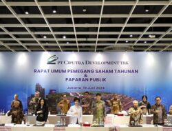 Ciputra Bakal Sebar Dividen Tunai Rp389 M, Setara 21% Didalam Laba 2023