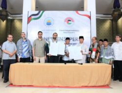 Din Syamsuddin dan Hidayat Nur Wahid Teken Kesepakatan Di Kerja Sama Politik Internasional Perjuangkan Palestina