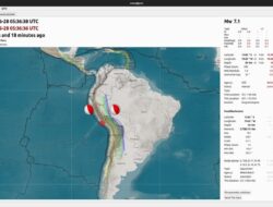 Gempa M7,1 Guncang Peru, BMKG Pastikan Tidak Berpeluang Bencana Alam Di Daerah Indonesia