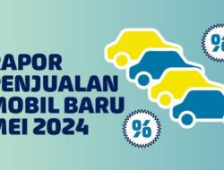 Rapor Penjualan Kendaraan Pribadi Mutakhir Mei 2024