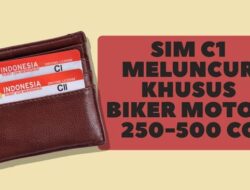 INFOGRAFIS: SIM C1 Meluncur Khusus Biker Kendaraan Bermotor Roda Dua 250-500 Cc