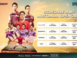 Jadwal dan Link Nonton Live Pemutaran Online Australian Open 2024 Ke Vision+