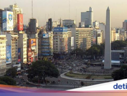 Jalan Terlebar Hingga Dunia Ada Hingga Argentina, Punya 16 Lajur, Nyebrangnya Lama