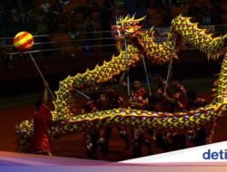 Serunya Liga Barongsai dan Tarian Naga Hingga Madiun