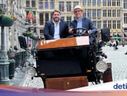 Kota Kuno Solusi Modern, Brussels Resmikan Kereta Listrik Tanpa Kuda
