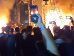 Kericuhan Pertunjukan Musik Lentera Perayaan Seni, Polisi Diminta Buru Oknum yang Bakar Panggung dan Rusak Properti Vendor