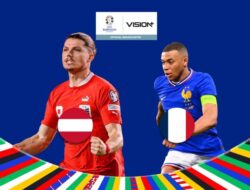 Link Nonton Pemutaran Online Laga Austria vs Prancis Di Vision+