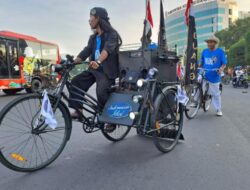 Komunitas Sepeda Onthel Turut Ajak Warga Ikut Audisi Perdana Indonesian Idol Musim 13 Hingga Semarang