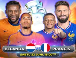 Laga Seru Belanda dan Prancis Ke Matchday 2 UEFA Euro 2024, Saksikan Besok Ke iNews