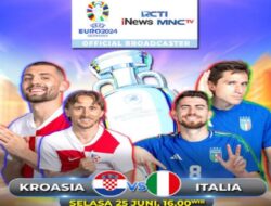 Laga Seru Pertemuan Regu Vatreni Melawan Gli Azzurri Ke Grup B Euro 2024, Saksikan Besok Ke iNews!