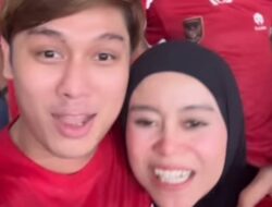 Lesti Kejora Teriak ‘I Love You Rizky Ridho’ Di Tendangan 2 Indonesia vs Filipina, Reaksi Billar Bikin Ngakak