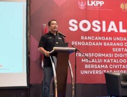 LKPP Sosialisasi RUU PBJ Publik, Transformasi Digital Pengadaan Produk dan Jasa Dari Sebab Itu Fokus Utama