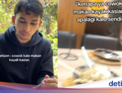 Netizen Ramai Sebut Cowok Lagi Makan Terlihat ‘Kasihan’, Ini Kata Mereka