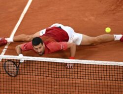 Novak Djokovic Kerusakan Lutut Di French Open 2024