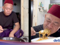 Nyak Kopsah Bikin Spaghetti Blegegnase, Pakai Daun Bawang hingga Seledri!