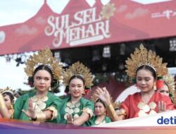 Cakep! Sulawesi Selatan Pecahkan 2 Catatan MURI Untuk Perayaan Seni Tari