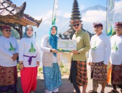 Peringati Hari Lingkungan Hidup Sedunia, Pegadaian Sebarkan Eco Enzyme Di Danau Batur Bali
