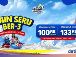 Main Salju Bareng Keluarga Seperti Ke Eropa, Hanya Bersama Rp 100 Ribu!