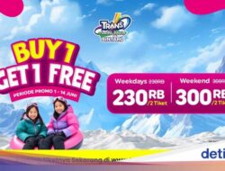 Buy 1 Get 1 Free! Liburan Impian Hingga Trans Snow World Bintaro