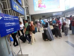 Puncak Arus Balik Libur Panjang Iduladha, 38.709 Penumpang Kereta Ke Jakarta