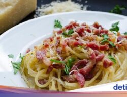 Resep Spaghetti Carbonara Klasik yang Gurih Mulur Bagi Makan Malam