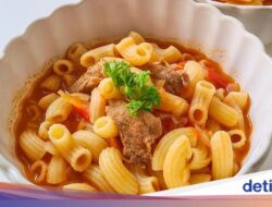 Resep Sup Makaroni Daging dan Tomat ala Hong Kong, Cocok Untuk Sarapan