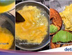 Chef Ini Diprotes Lantaran Bagikan Resep Telur Orak Arik Rebus