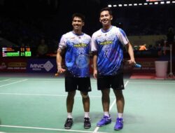 Sabar/Reza Wakil Pertama Tuan Tempattinggal Ke Semifinal Indonesia Open 2024