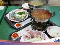 Untuk Asyik Makan Hotpot, Pengunjung Ini Panik Kompornya Meledak