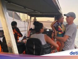 Duh! Balita Bule Jatuh Bersama Kapal Ke Labuan Bajo, Kepalanya Terluka